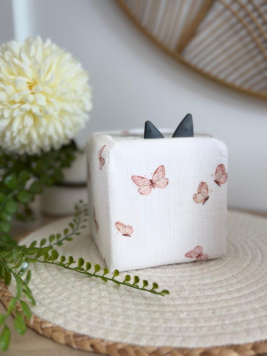 Housse Tonies box - papillons NEW