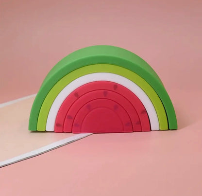 Pastèque empilable en silicone – 6 arches