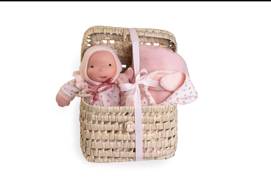 🤍 Pack cadeau Ariel – Poupée bébé avec panier & accessoires