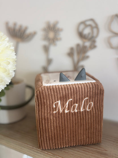 Broderie housse Tonies box