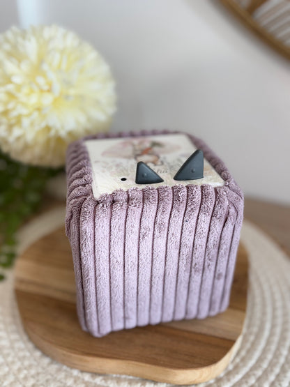 Housse Toniesbox - Grosses côtes lavande