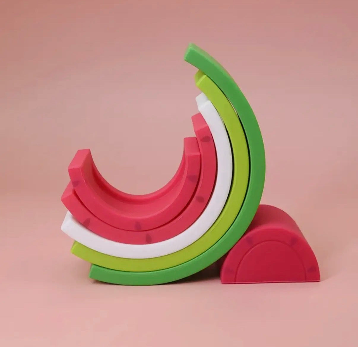 Pastèque empilable en silicone – 6 arches