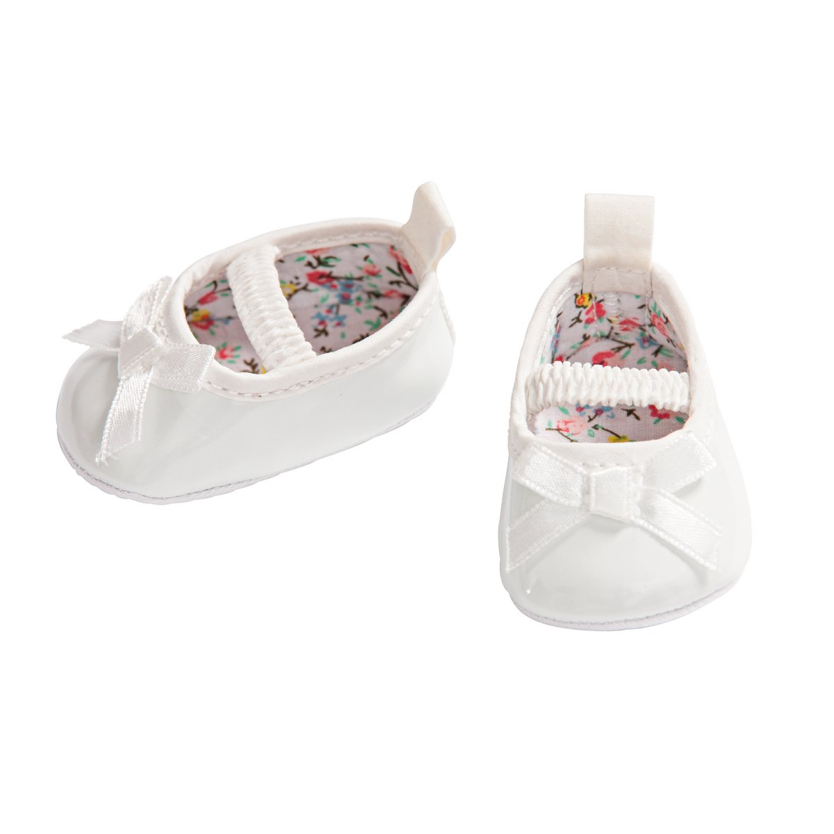 Ballerines de poupée, blanches