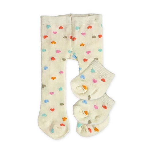 Collants de poupée avec chaussette