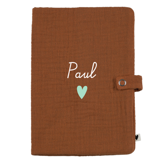 PROTÈGE CARNET DE SANTÉ
GAZE CARAMEL