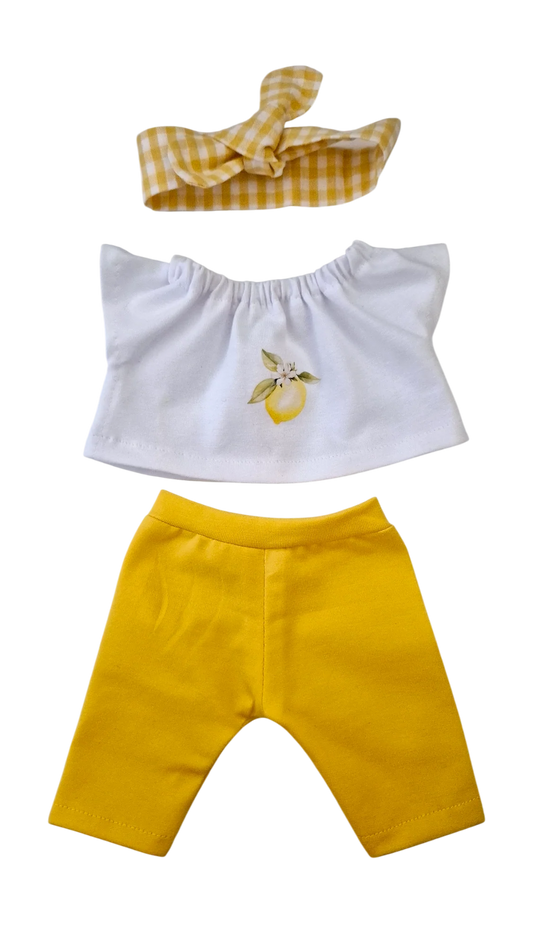 Ensemble 3 pièces Citron