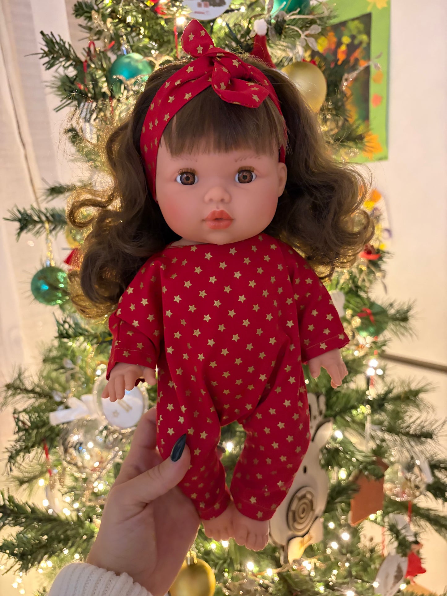 Ensemble de Noël, deux pièces Rouge ￼