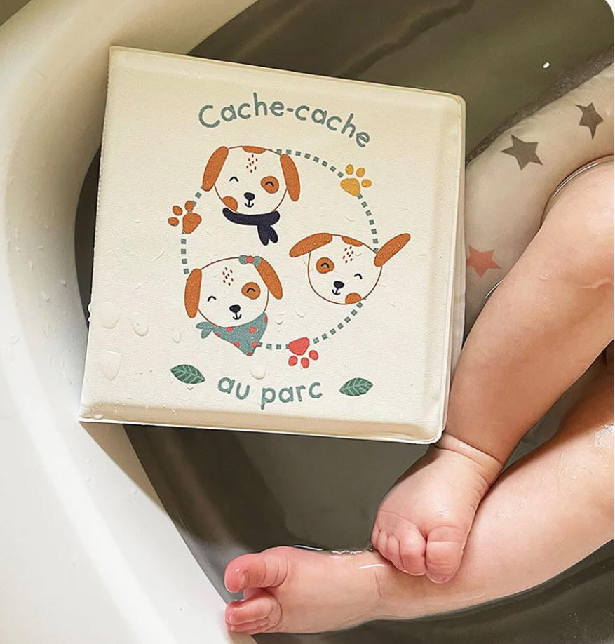 Livre de bain chien