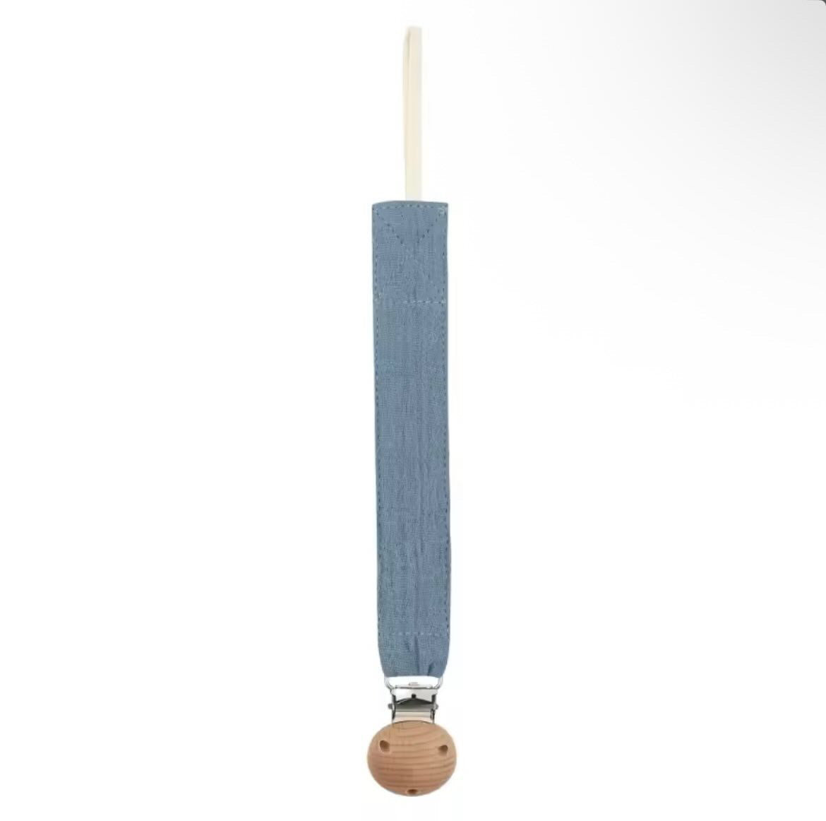 Attache sucette bleu