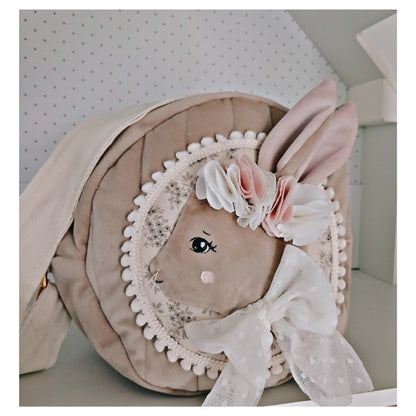 Sac bandoulière rond Fillette