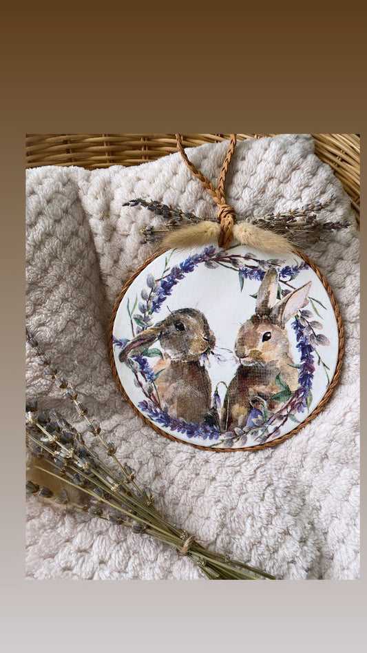 Médaillon lapin