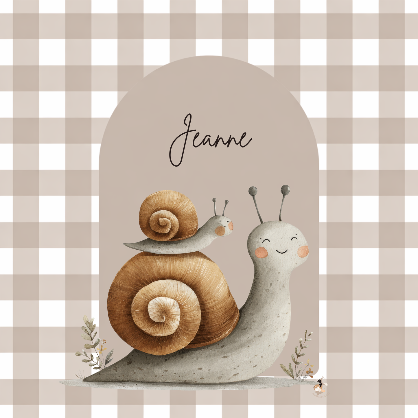 Stikers personnalisé Collection Les Petits Protecteurs 🐨