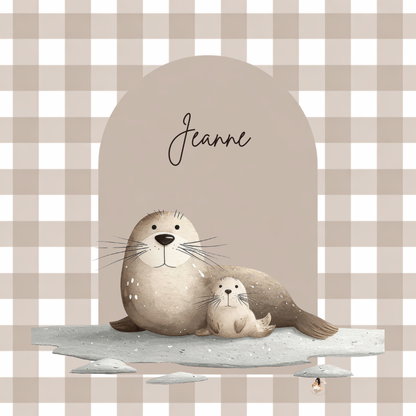 Stikers personnalisé Collection Les Petits Protecteurs 🐨