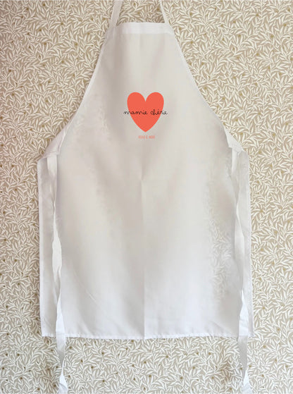 Tablier fête des mamies