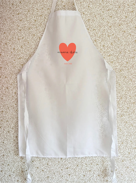 Tablier fête des mamies