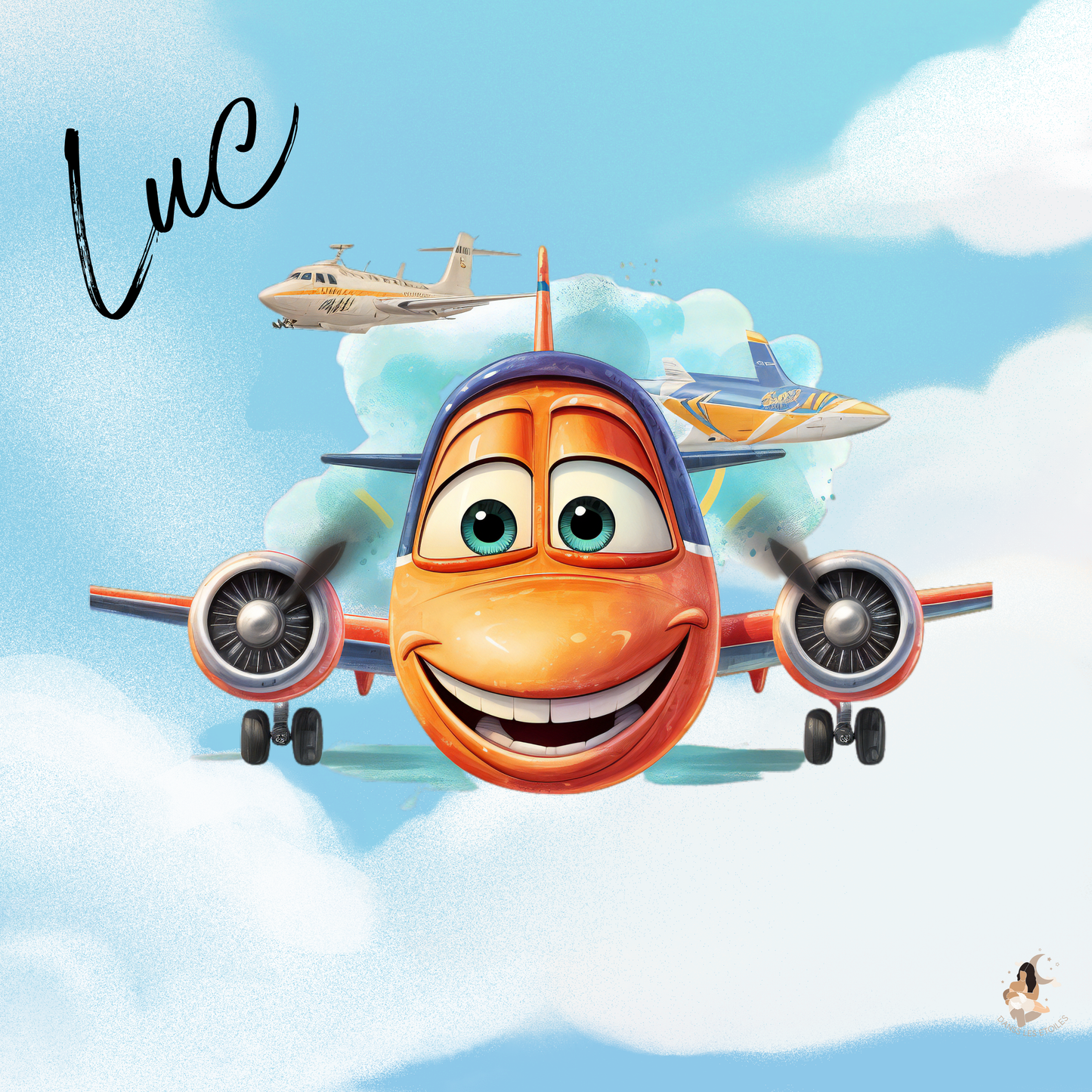 Stikers Toniebox -Avion ☁️✈️