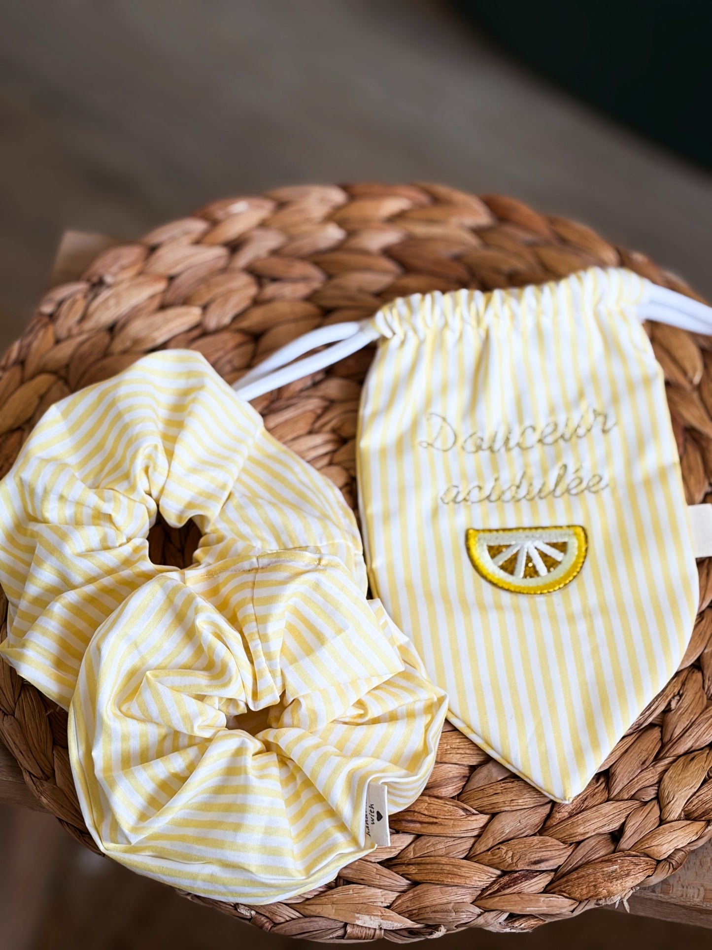 🍋 Pochon personnalisé « Douceur Acidulée »