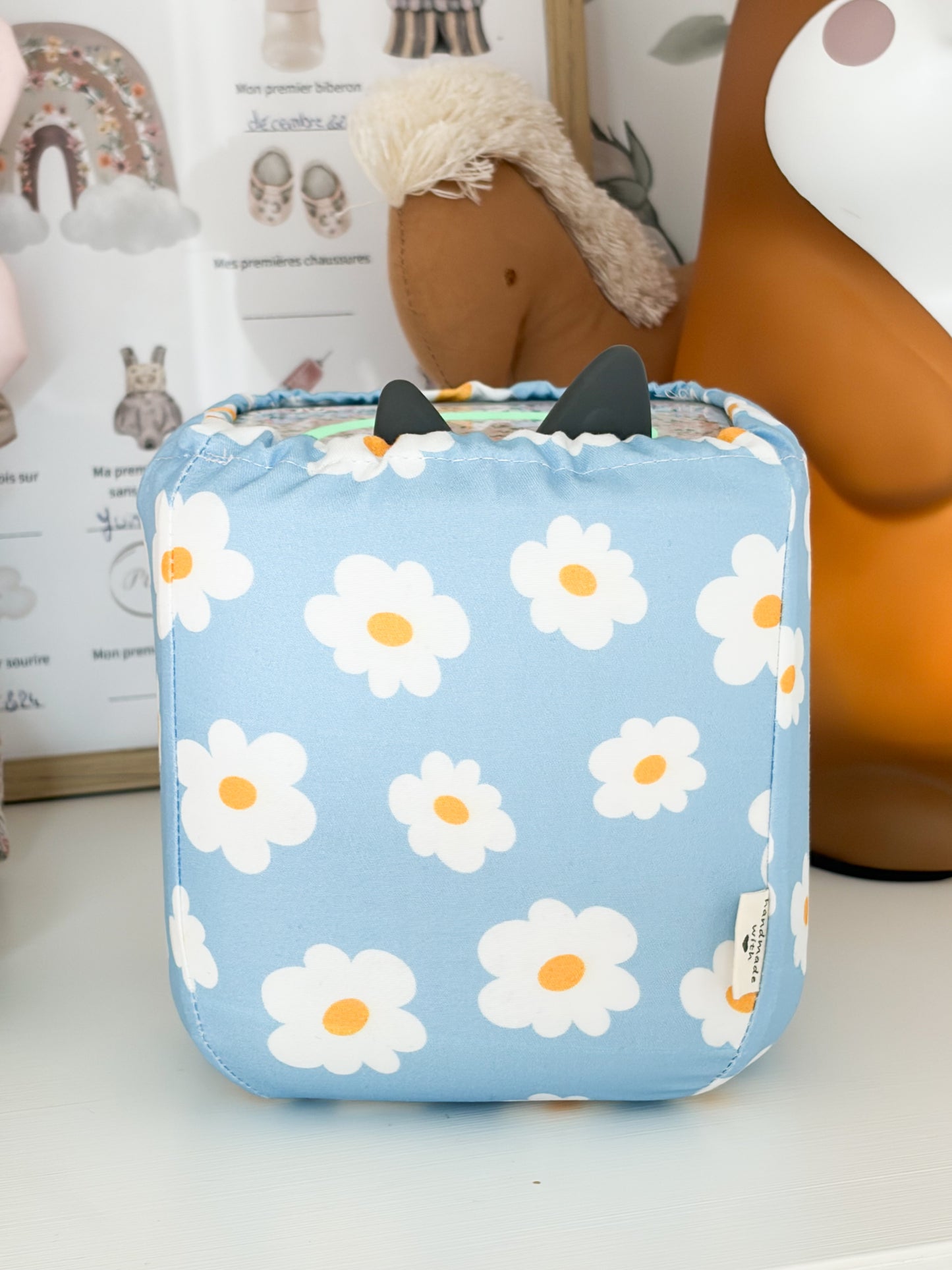 Housse tonibox 1 & 2 -  Daisy bleu