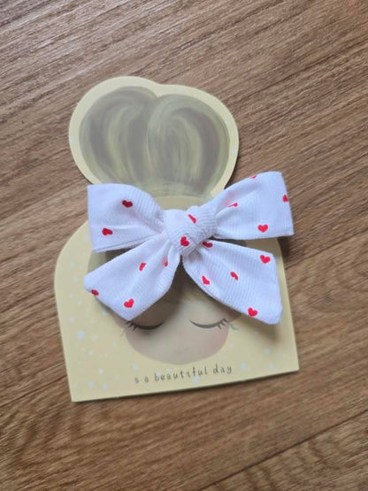 Nœud en double gaze – création artisanale❤️