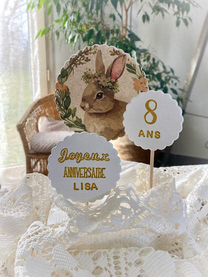 Lot de trois décoration