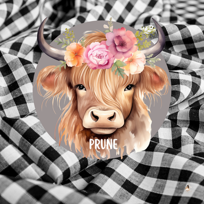 Sticker Toniebox personnalisé vache