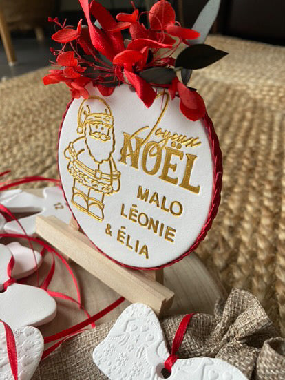 Calendrier de l’Avent Nœuds papillon en argile 🎄🎀 ￼