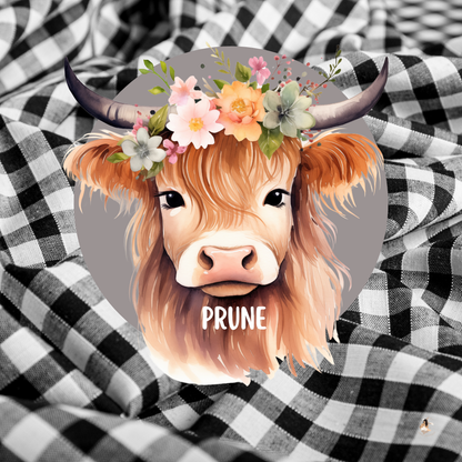 Sticker Toniebox personnalisé vache