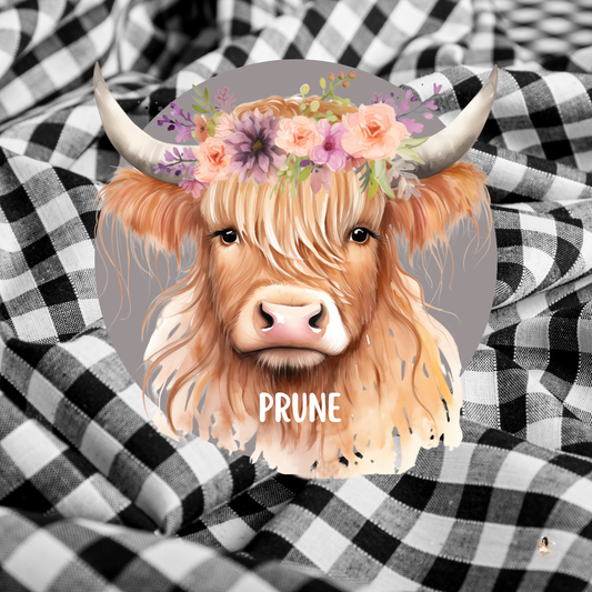 Sticker Toniebox personnalisé vache
