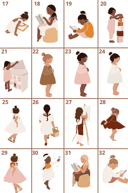 Chaussette de Noël Fille