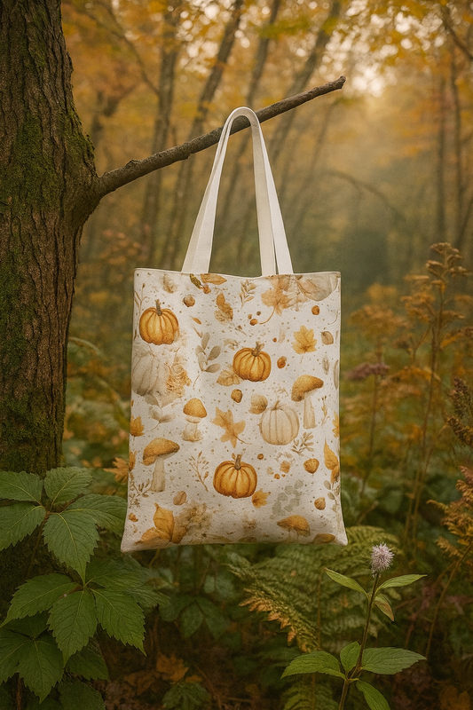 Tote bag poétique d’automne 🍂🎃