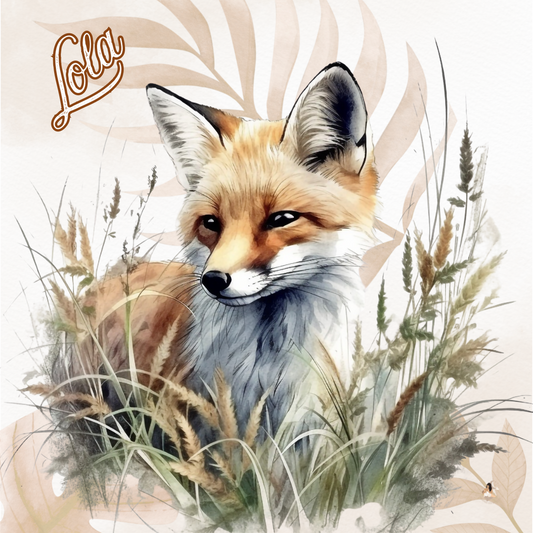 Sticker Toniebox personnalisé renard  🦊