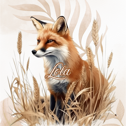Sticker Toniebox personnalisé renard  🦊