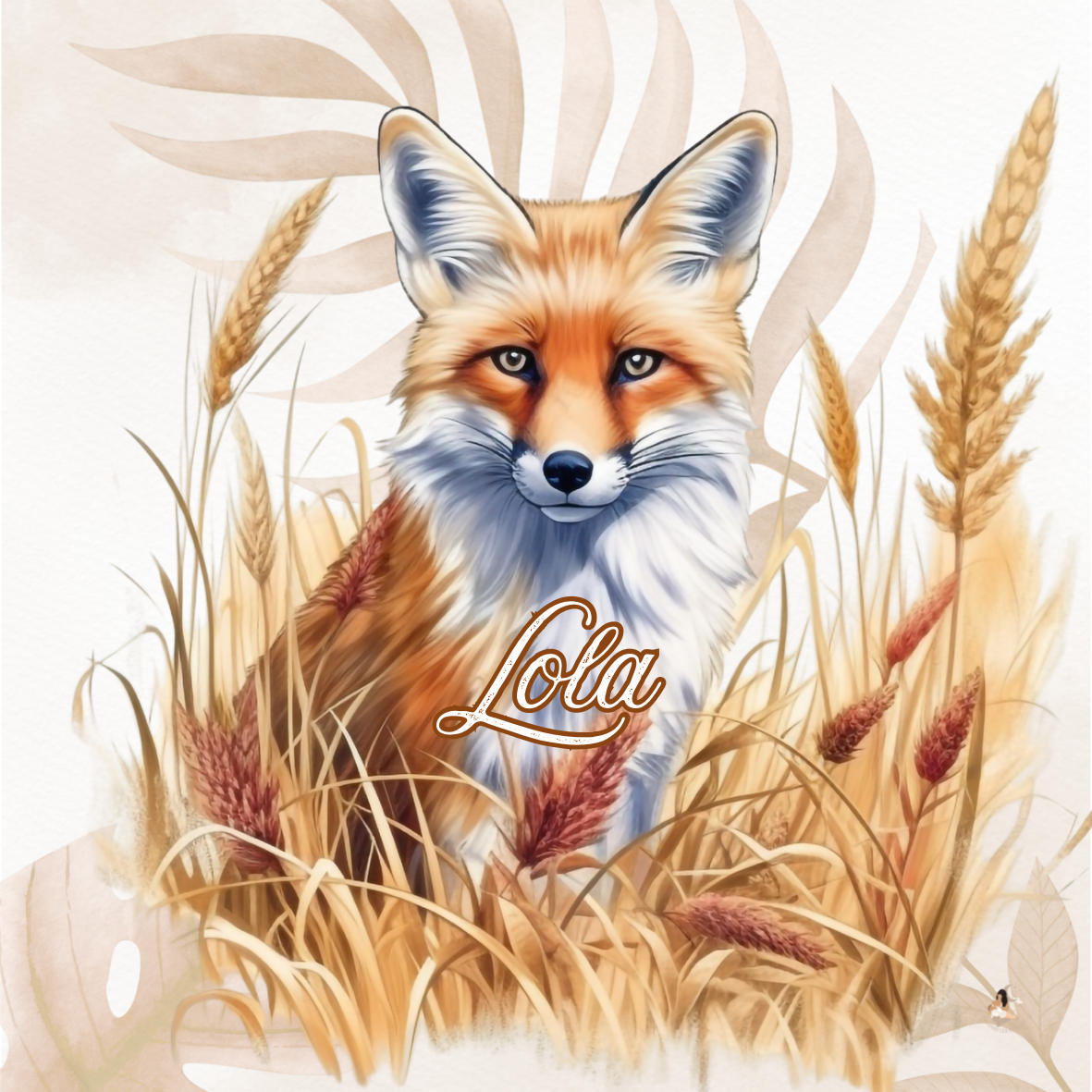 Sticker Toniebox personnalisé renard  🦊