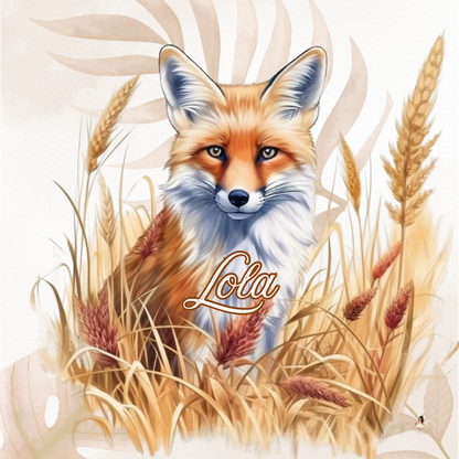 Sticker Toniebox personnalisé renard  🦊