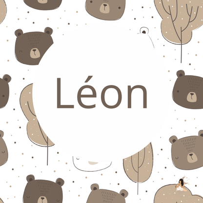 Sticker Toniebox personnalisé ours