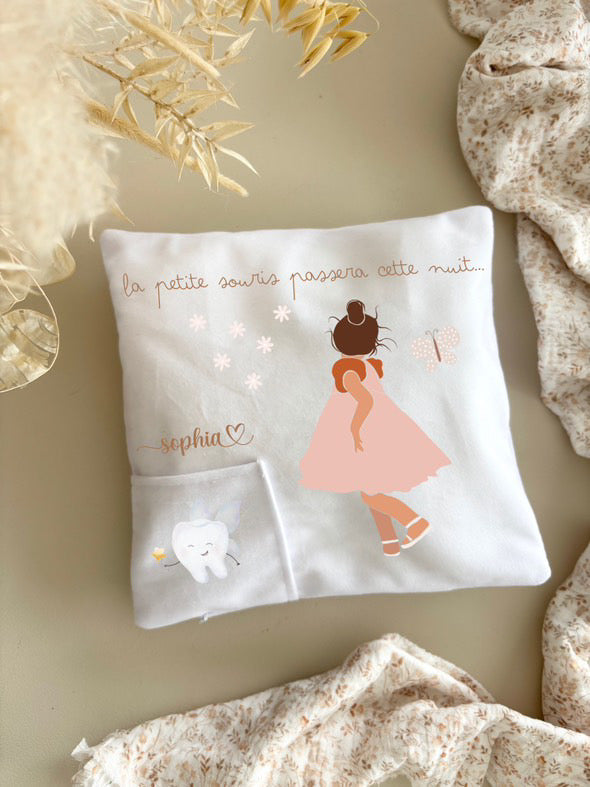Coussin Petite Souris fille