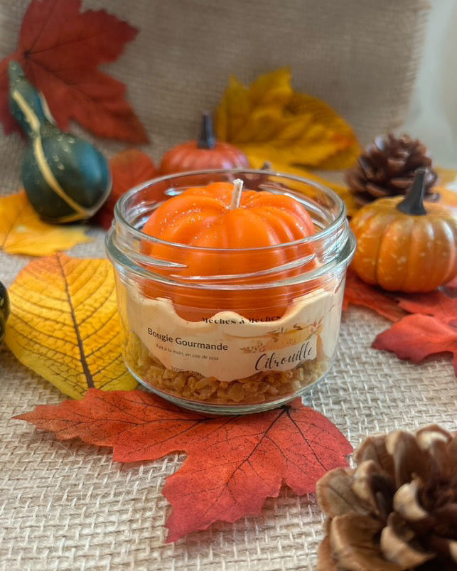 Bougie Gourmande - Citrouille