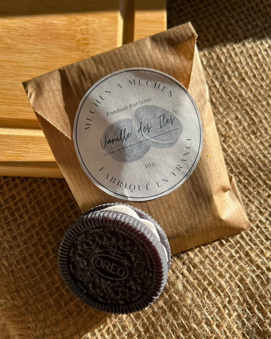 Fondant Parfumé Gâteau Vanille des Iles - 15g oreo