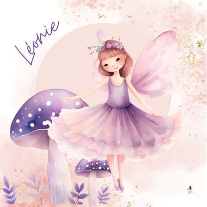 Sticker Toniebox personnalisé Fees violette