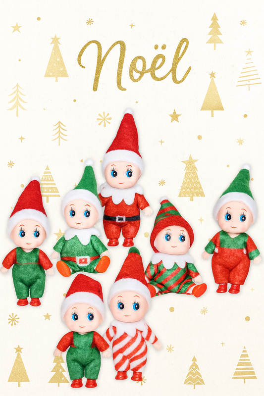 Petits baby Lutins de Noël
