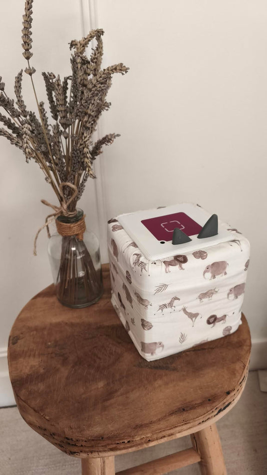 Housse Toniebox – Modèle Safari Doux