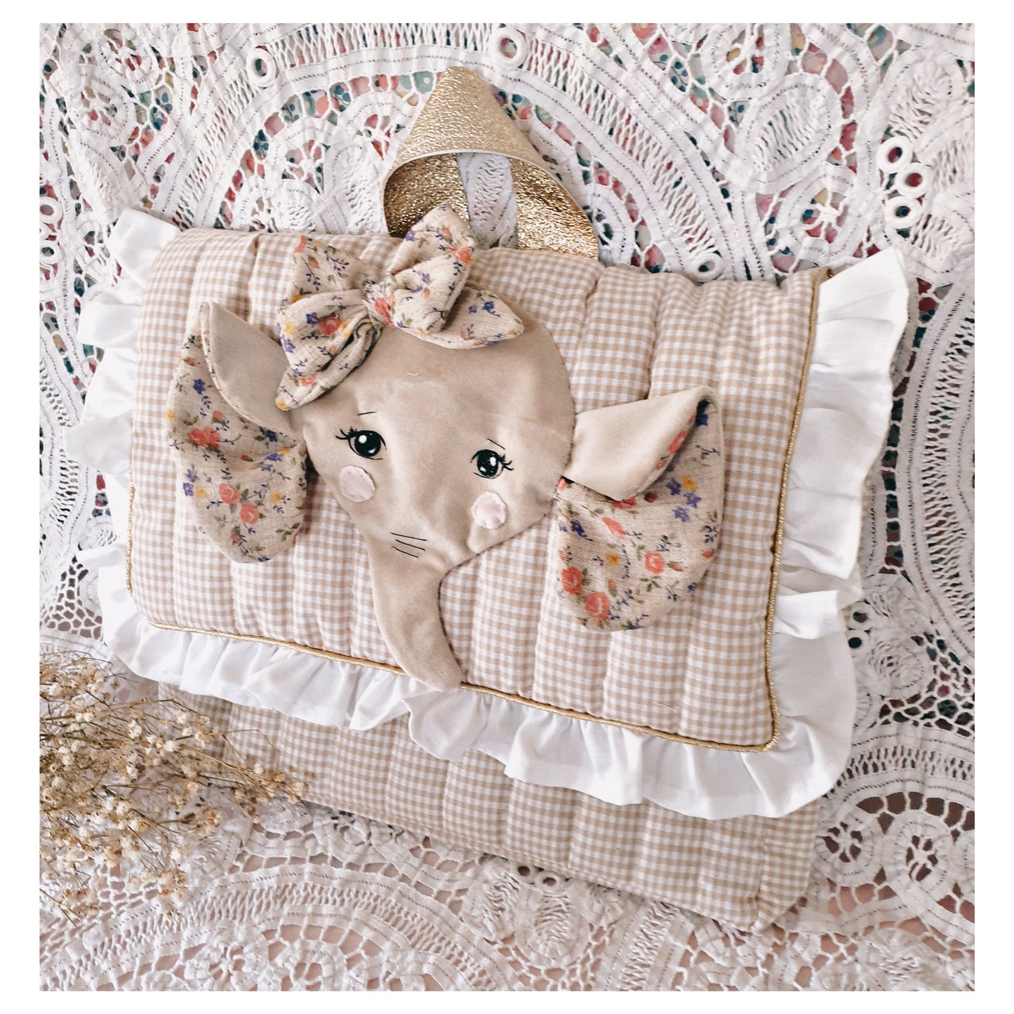 Cartable maternelle ou sac à dos Éléphant
