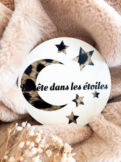 🌟 Rond en bois personnalisé – création artisanale