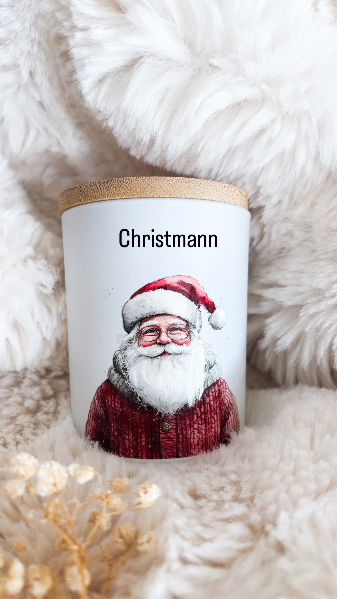 🎅 Pot de Noël à personnaliser – Collection Père Noël