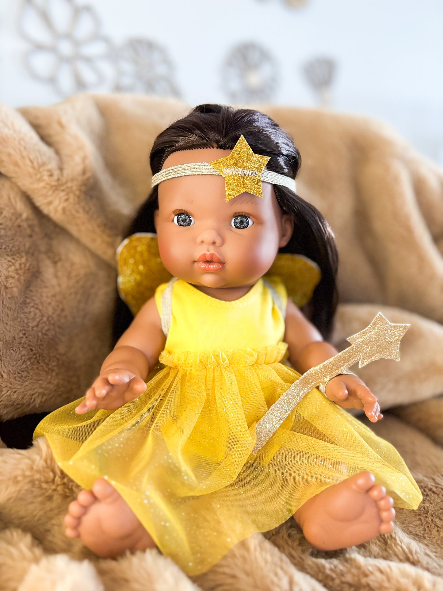 🌟 Ensemble Fée Jaune – 4 pièces