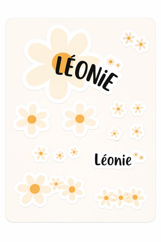 Planche de stickers personnalisée – Prénom (Copie)