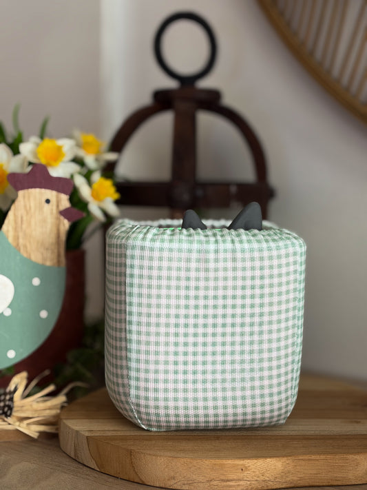 Housse tonibox 1 & 2 - Vichy vert