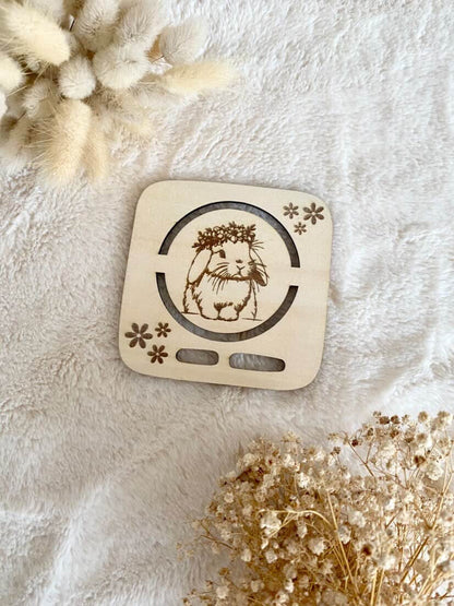 🌿 Plateau en bois Toniebox – Collection animaux   enchantés