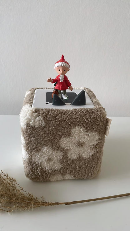 Housse Toniesbox - Daisy taupe