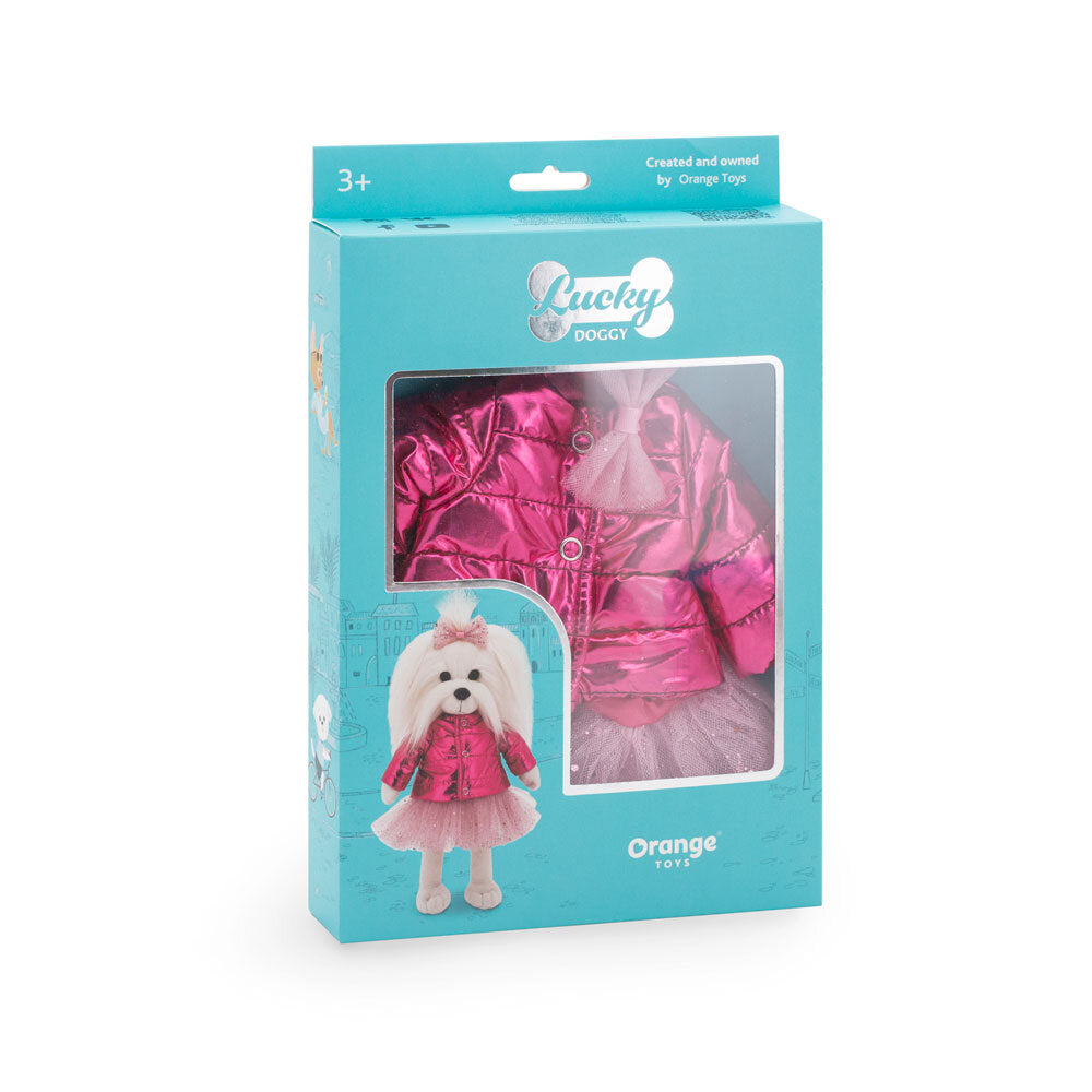 Lucky Doggy, Ensemble de vêtements : Veste rose